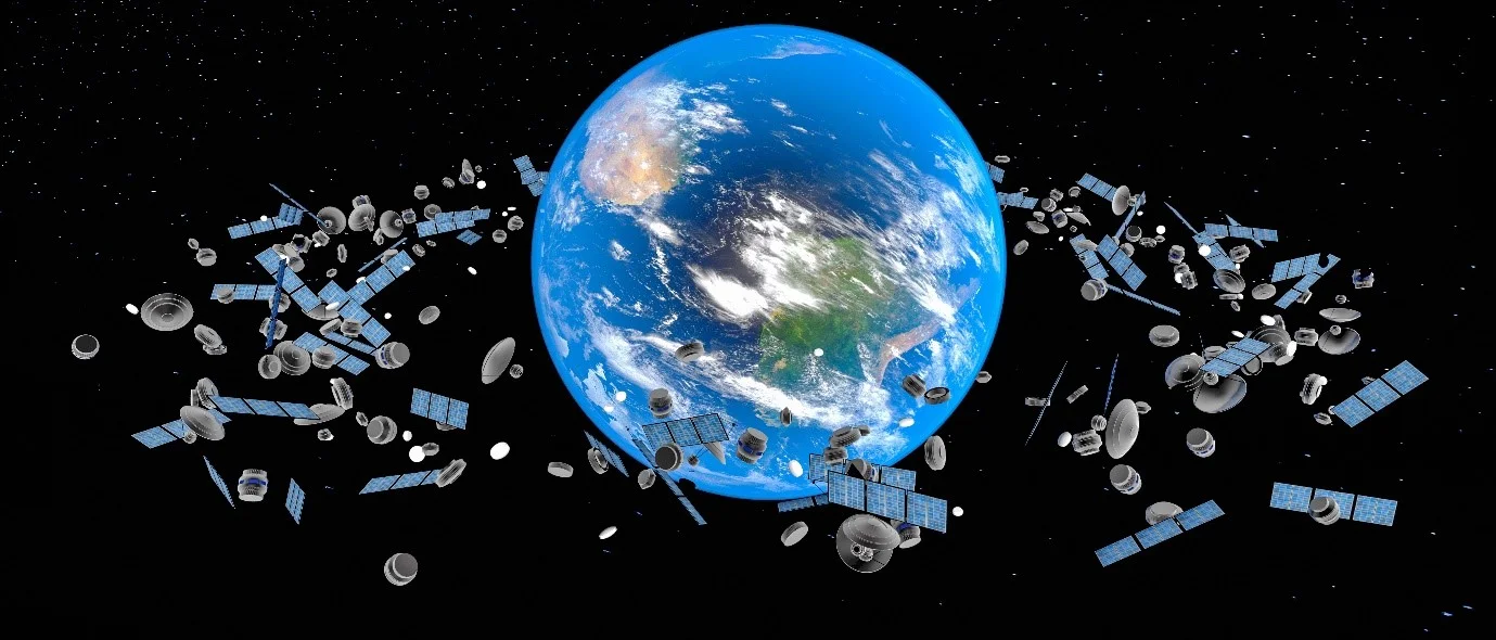 Space Debris Graphic