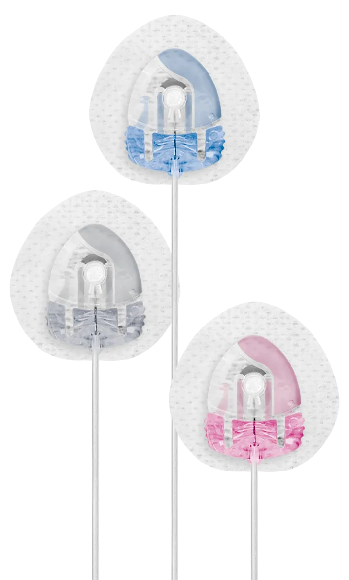 AutoSoft XC Infusion Set Colors