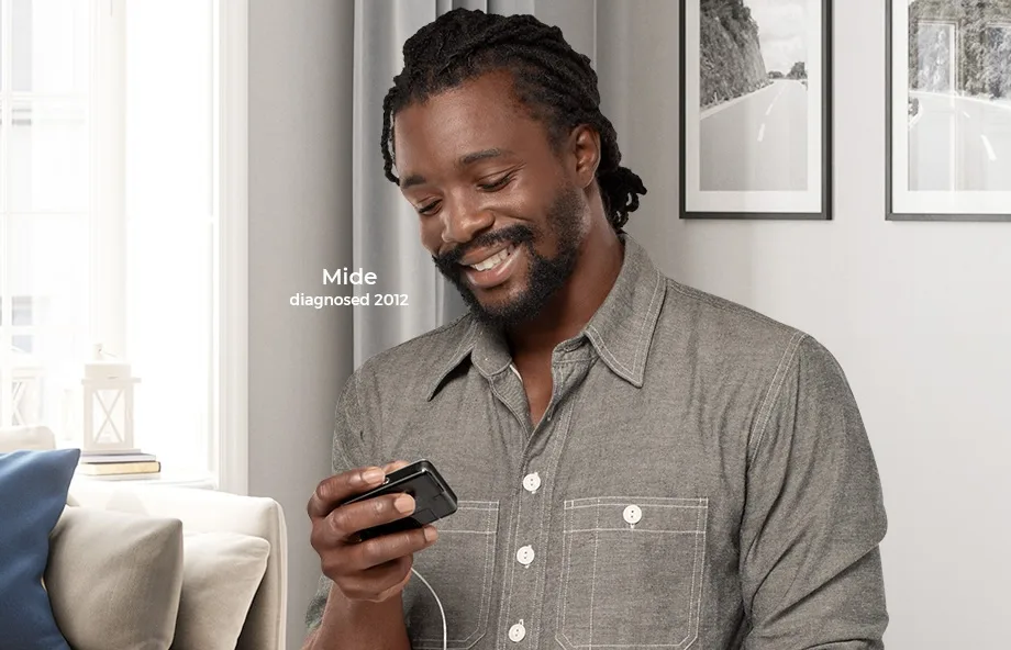 Mide, diagnosed 2012