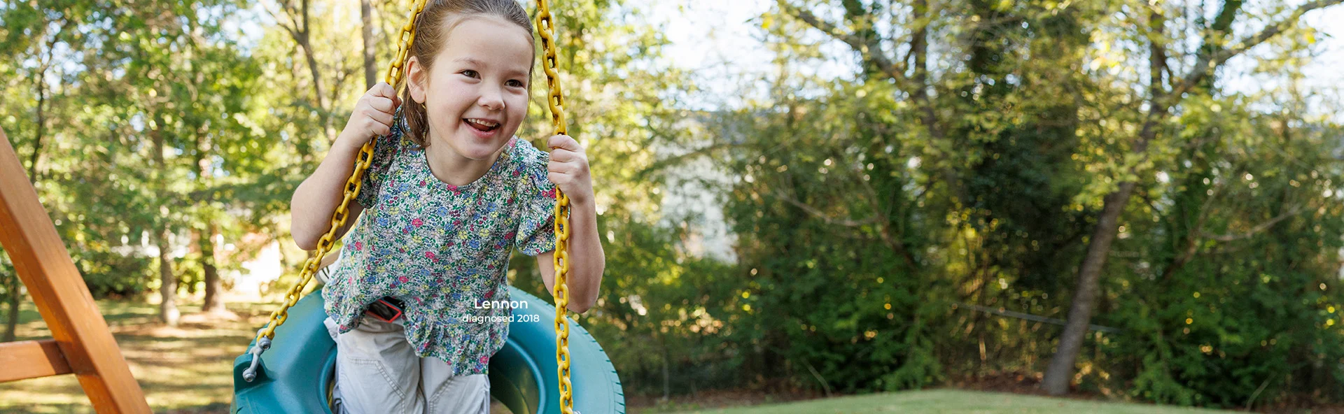 Lennon, diagnosed 2018