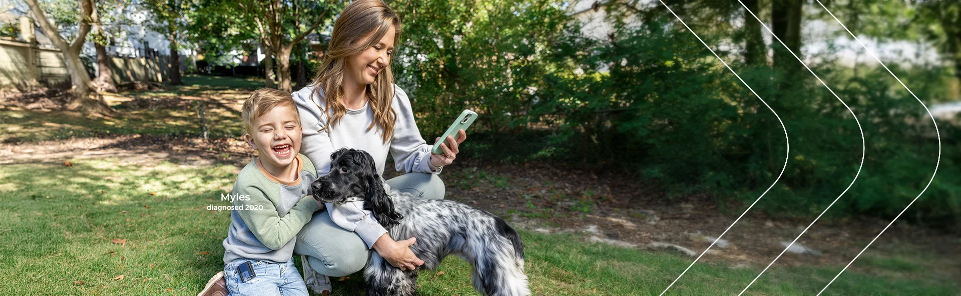 Myles, diagnosed 2020