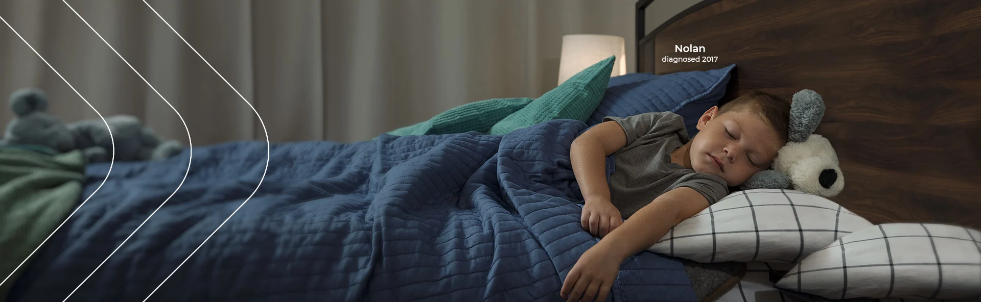 Nolan, diagnosed 2017