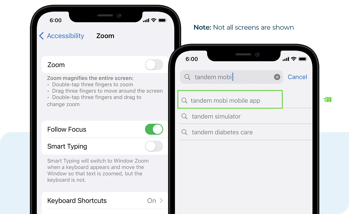 Mobile app installation set up