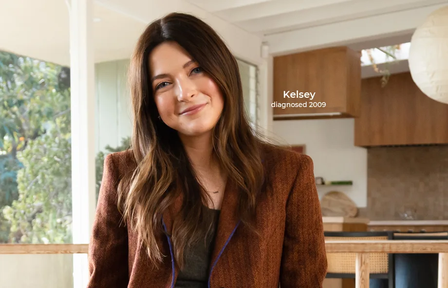 Kelsey, diagnosed 2009