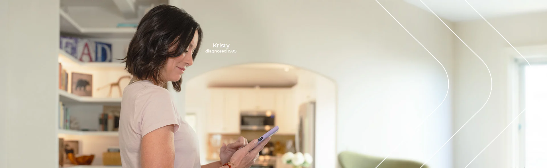 Kristy, diagnosed 1995