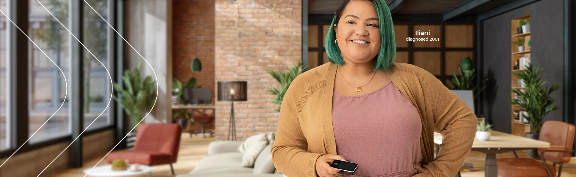 Iliani, diagnosed 2001