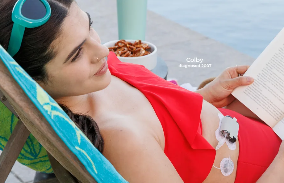 Colby, diagnosed 2007