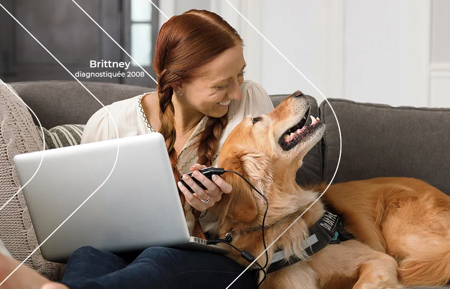 Brittney, diagnostiquée 2008