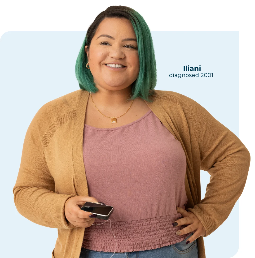 Iliani, diagnosed 2001