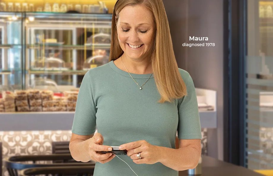 Maura, diagnosed 1978