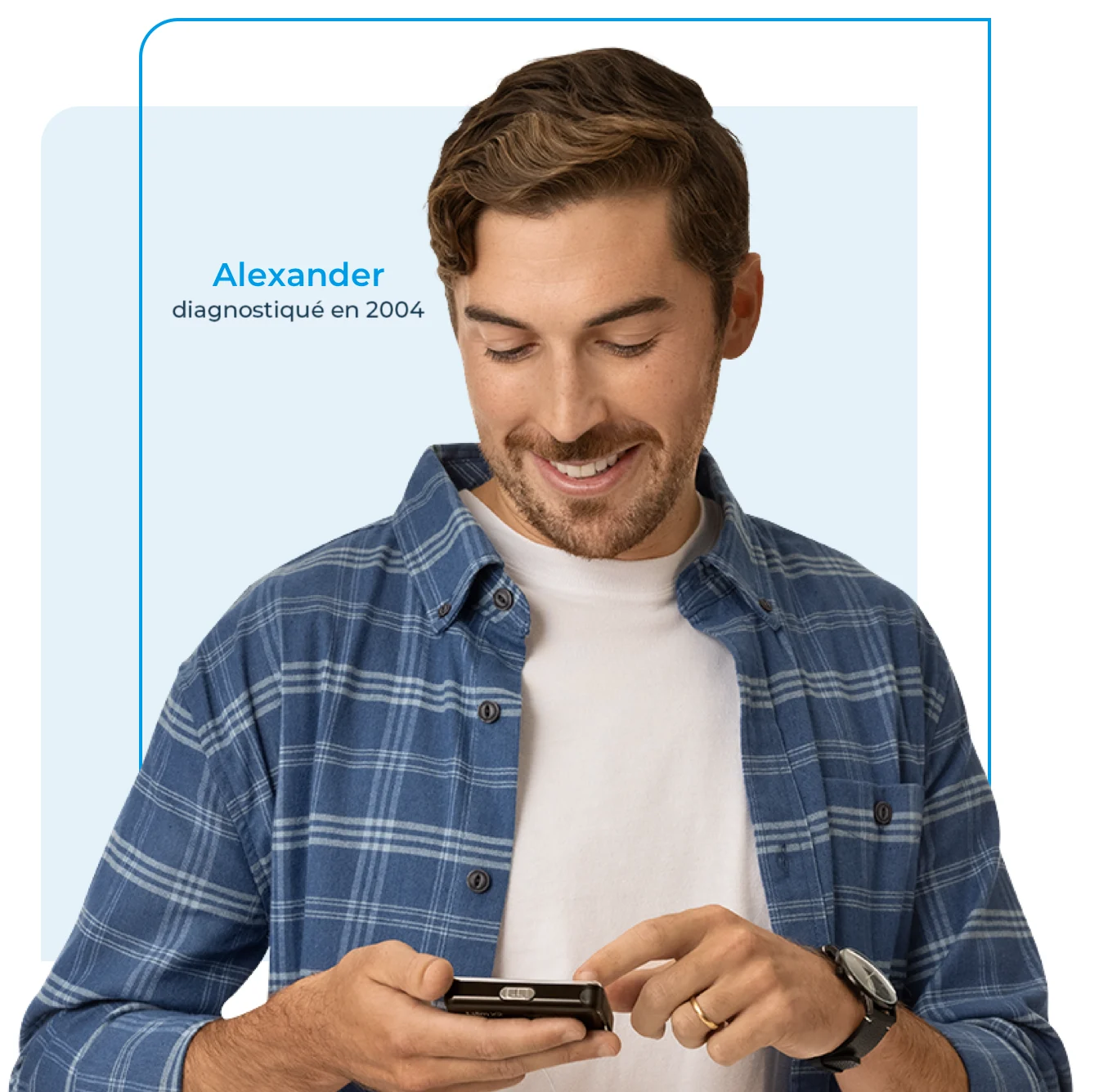 Alexander, diagnosed 2004