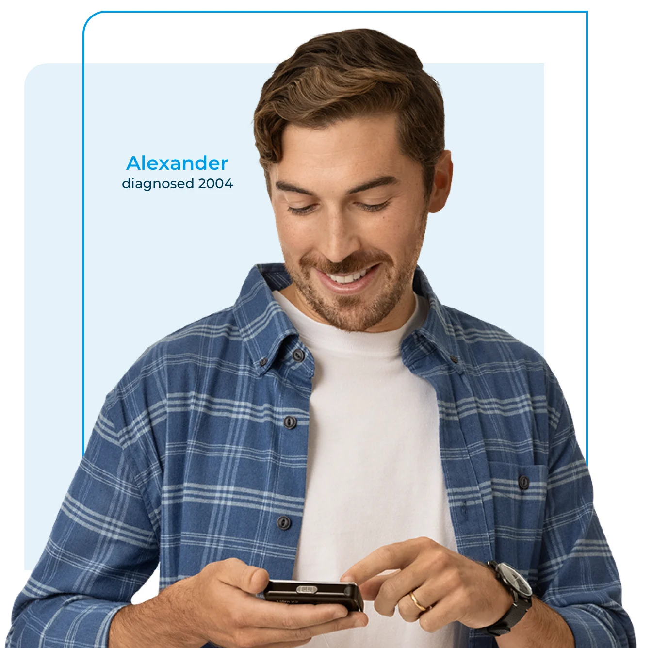 Alexander, diagnosed 2004