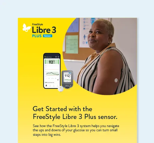 Partial image of the FreeStyle Libre 3 Plus Quick Start Guide