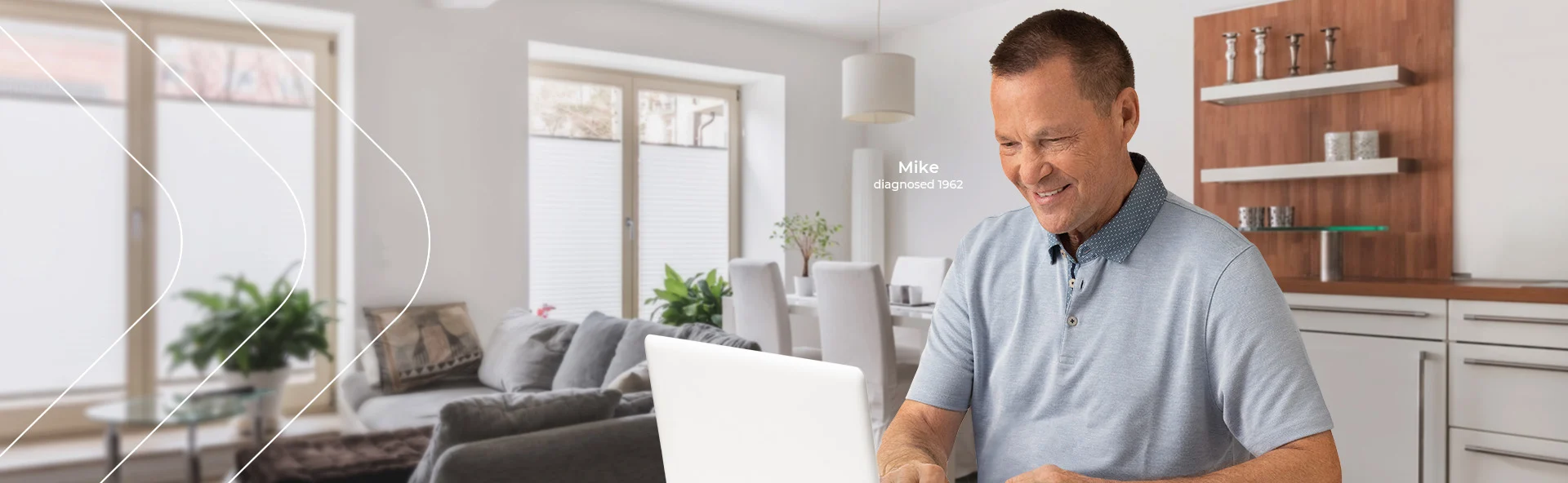 Mike, diagnosed 1962