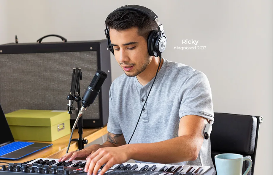 Ricky, diagnosed 2013