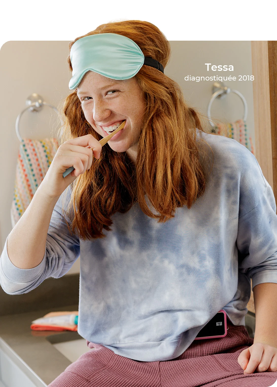 Tessa, diagnostiquée 2018