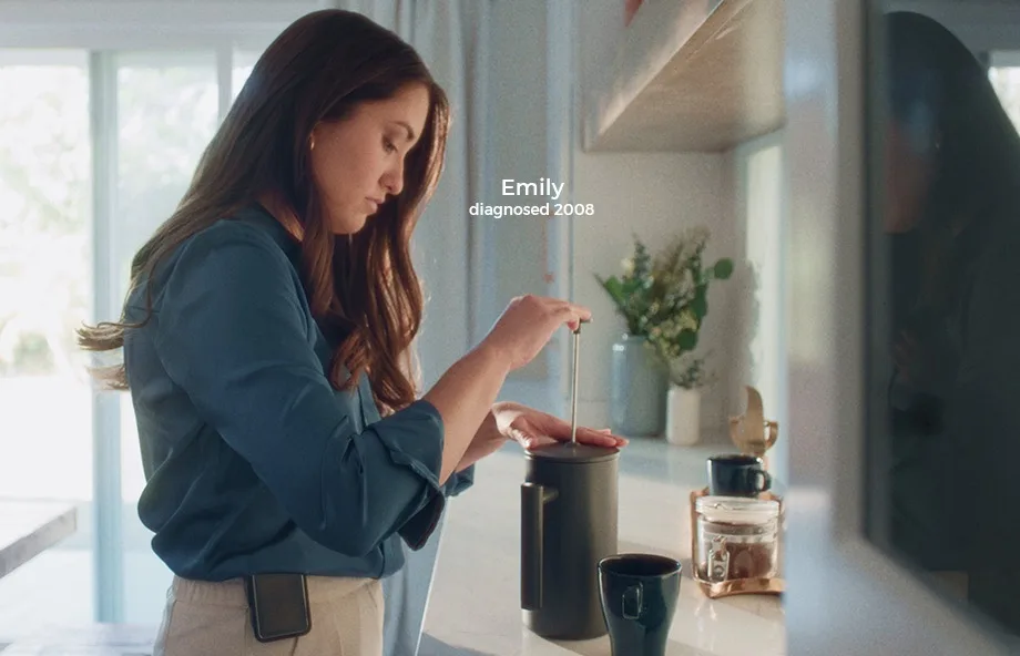 Emily, diagnosed 2008