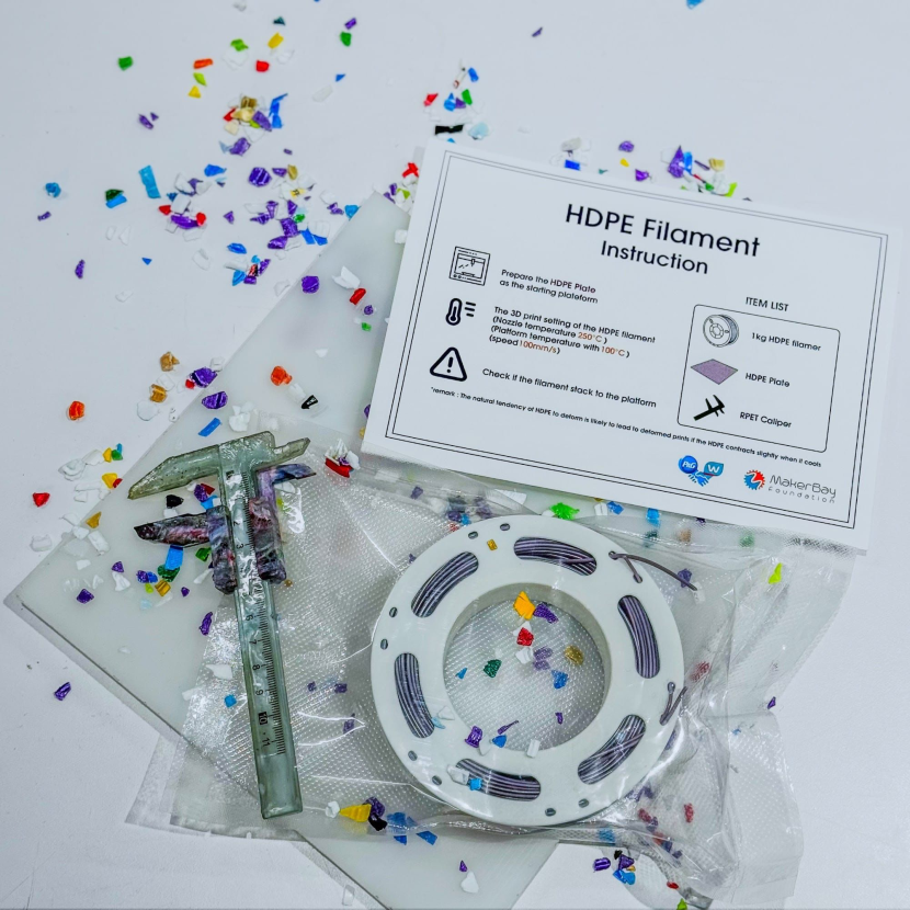 P&G 與香港屈臣氏夥 MakerBay 將廢塑膠「轉生」為 3D 打印物料及量度工具。