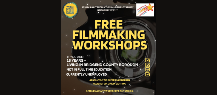 Free filmmaking workshops poster