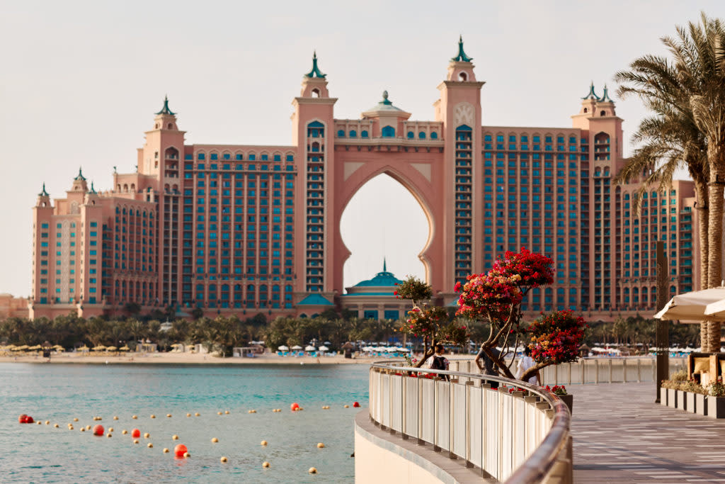 Atlantis hotel on Island of Palm Jumeirah