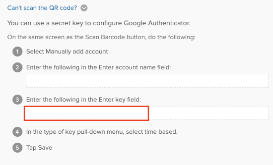 Configuring New Relic multi factor authentication (MFA) synthetics ...