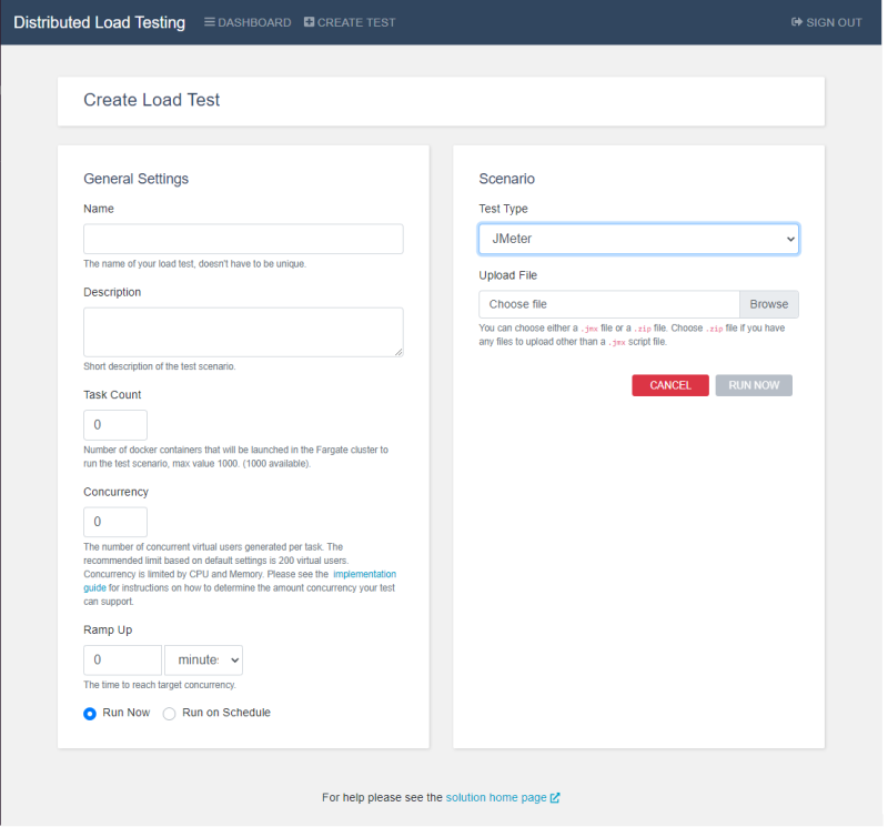 Getting started with Distributed Load Testing on AWS (DLTA) | CMS ...