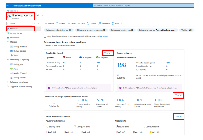 Monitoring and Alerting with Azure Backup | CMS Hybrid Cloud