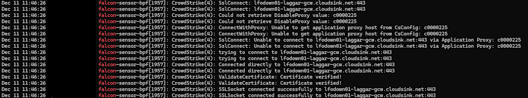 Crowdstrike Log File Issue CrowdStrike Falcon Sensor Logging and Troubleshooting | CMS Hybrid Cloud