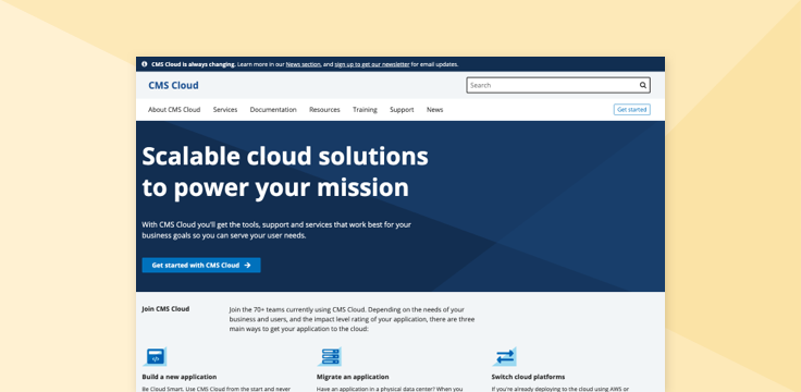 cloud.cms.gov 2.0 | CMS Hybrid Cloud
