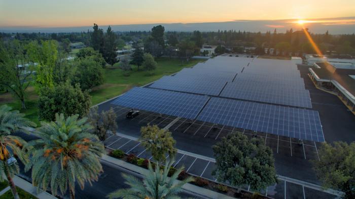 The Kern High School District in California uses SunPower Helix solar systems to generate clean power and save money.