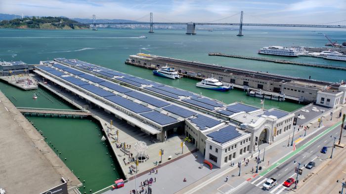 The Exploratorium museum in San Francisco, California, made its new facility more environmentally sustainable with SunPower solar.