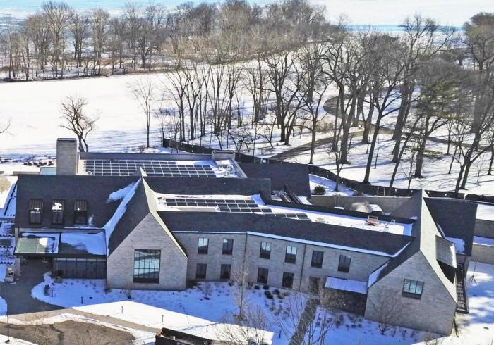 Elenor Ford House Solar Installation