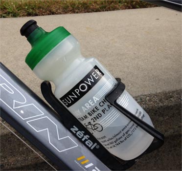 SunPower biking water bottle