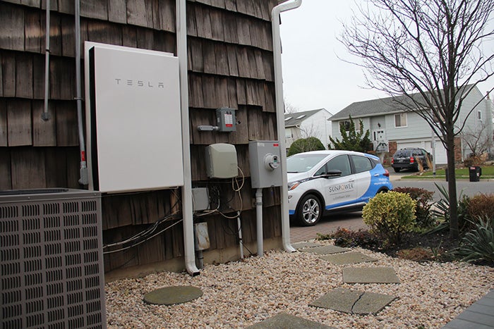 SunPower® Equinox® home solar energy system is compatible with battery storage solutions