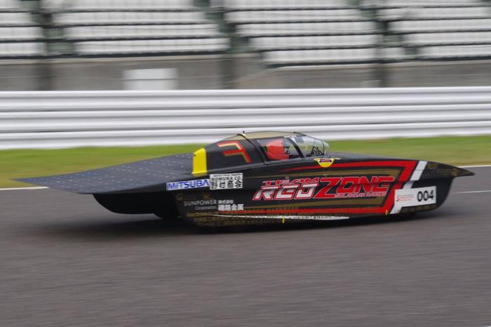 A solar racecar named Freedom recently won the Suzuka solar car race in Japan.
