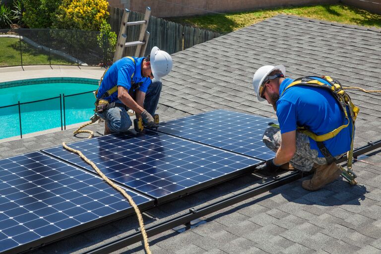 SunPower Solar Installation
