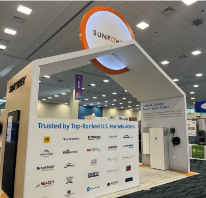 SunPower Booth at PCBC - back