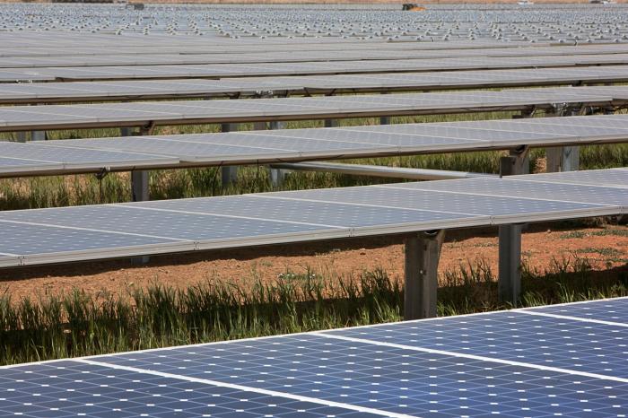 SunPower Solar Star installation in California.