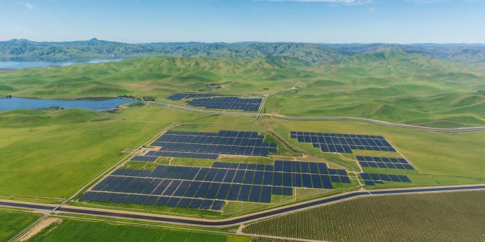 The Quinto solar power plant in Merced, California, generates enough solar power for 40,000 homes.