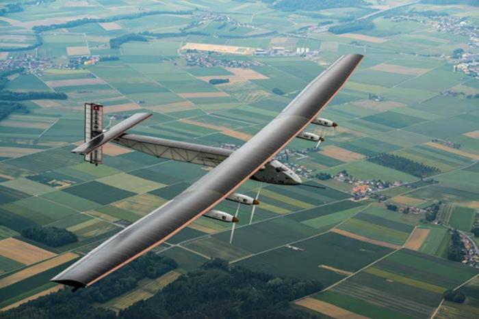 Solar Impulse 2 plane flies around the world