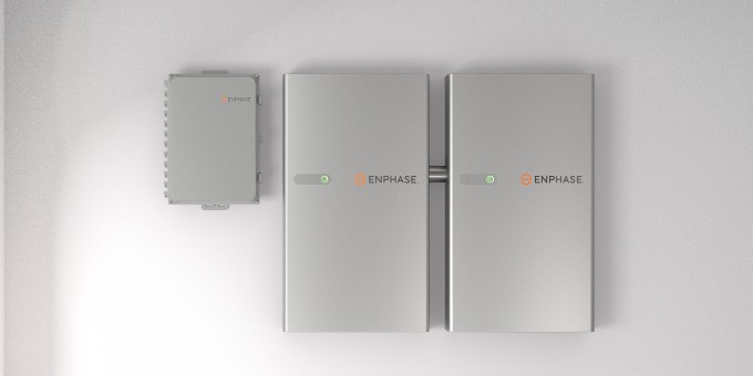 Solar Battery System, Non-Backup Enphase Install