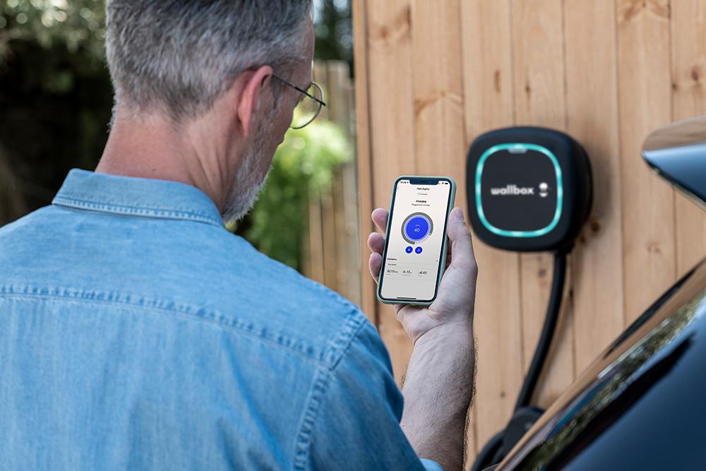 Wallbox Pulsar Plus Level 2 Electric Vehicle Smart Charger - 40 Amp