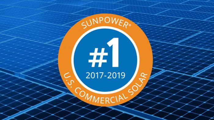 SunPower #1 in Commercial Solar Solutions
