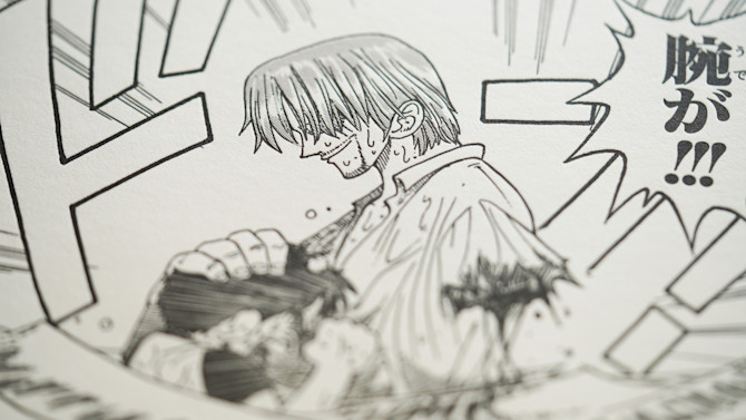 One Piece The Press 赤髪 Shueisha Manga Art Heritage 集英社マンガアートヘリテージ