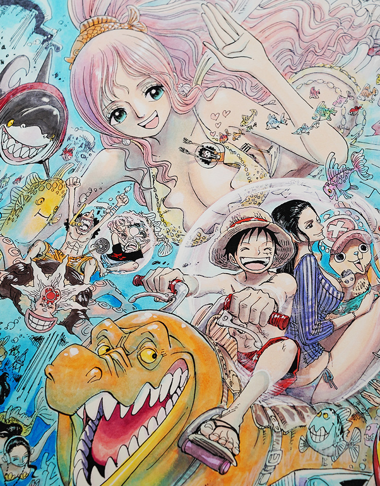 ワンピース　マンガアートヘリテージ 集英社マンガアートヘリテージ、尾田栄一郎「ONE PIECE