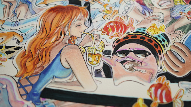 One Piece In The Sea Part 1 Shueisha Manga Art Heritage 集英社マンガアートヘリテージ