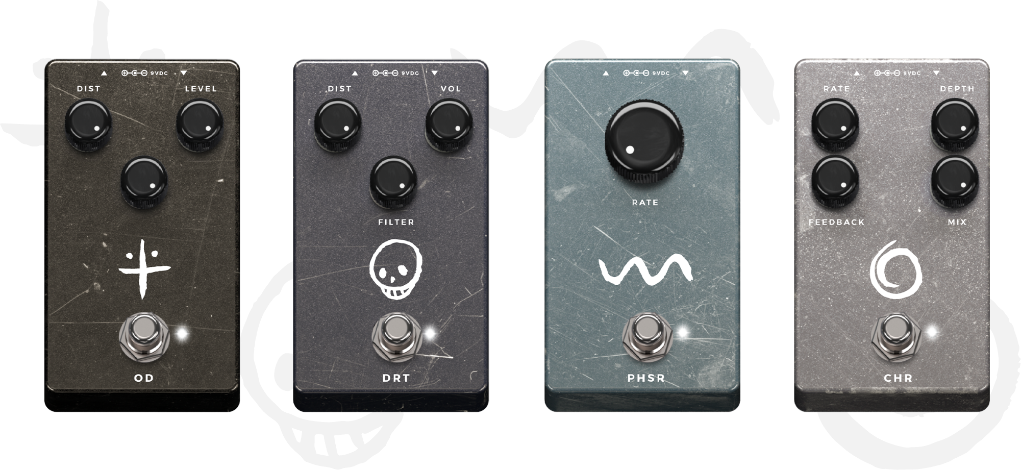 Gojira > Pre effects > pedals