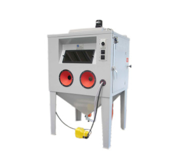 Suction blast cabinet