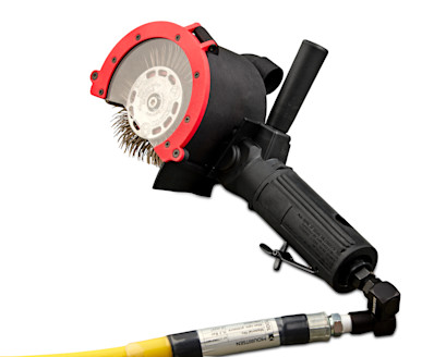 Bristle blaster double pneu atex zone 1