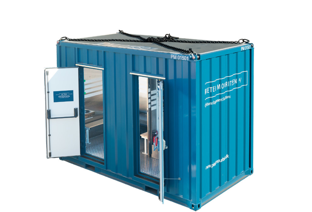 Omklædningscontainer ATEX & DNV 2.7-1